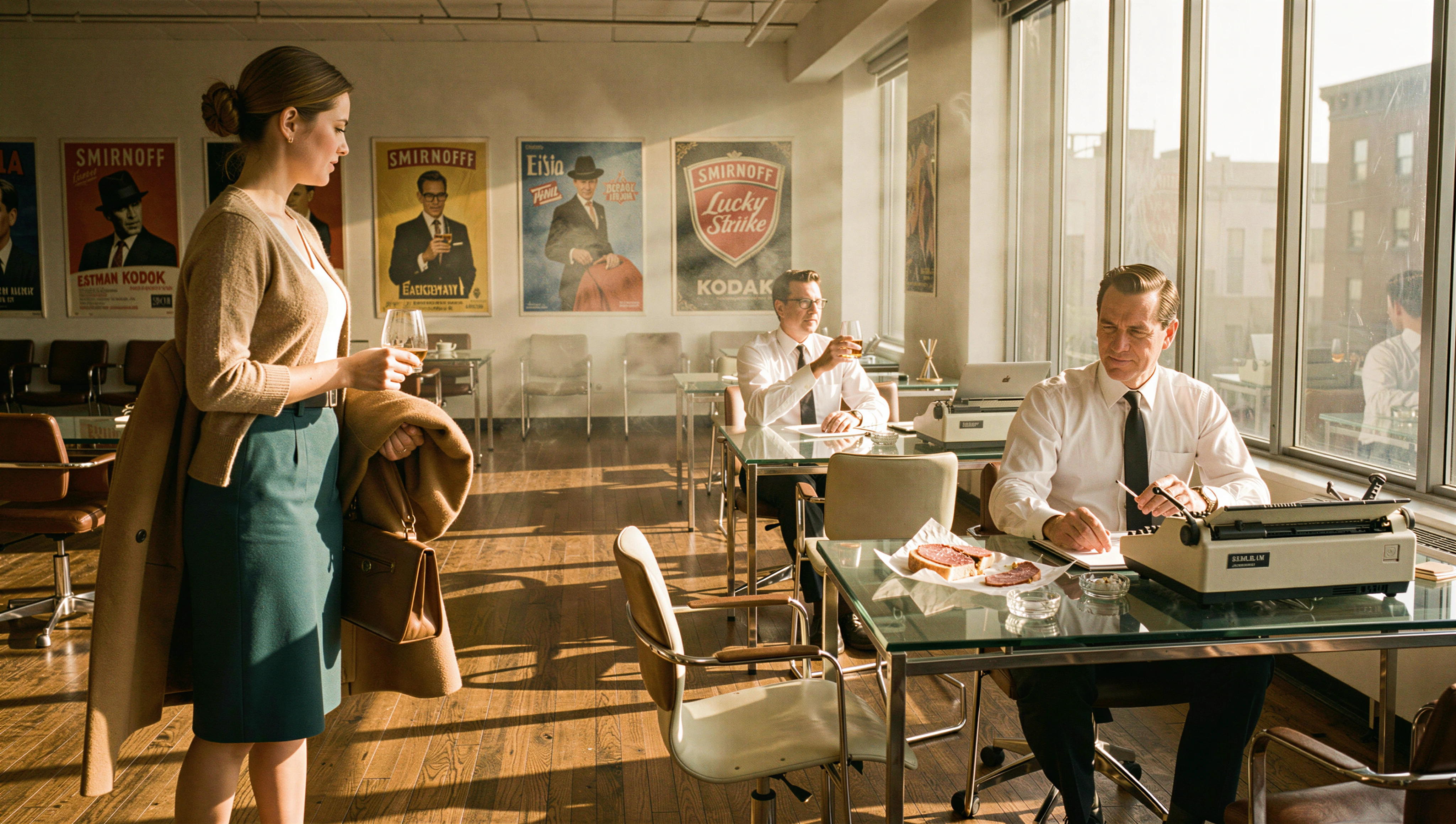 Concept still — Madison Avenue ad agency
