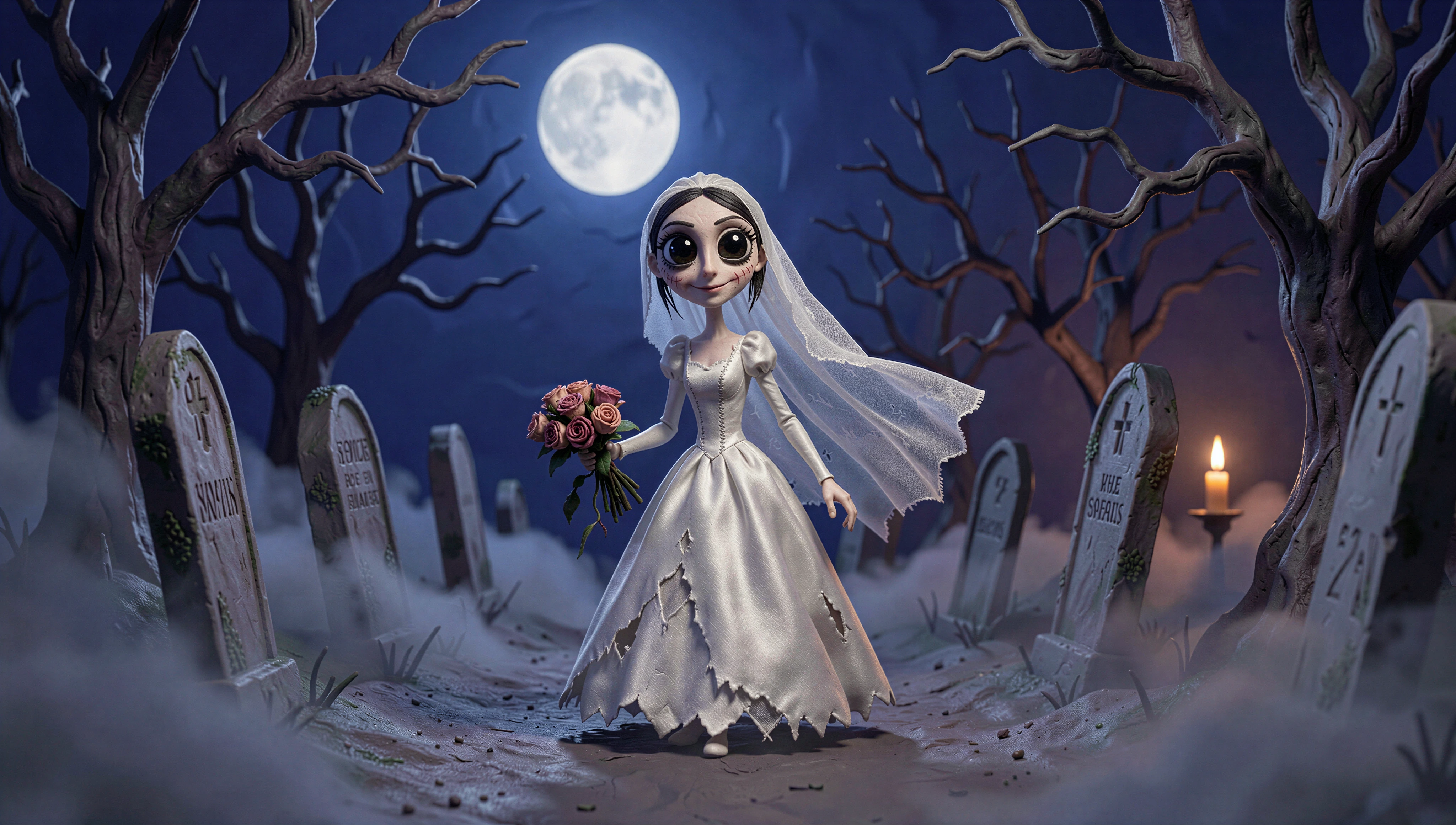 Concept still — gothic animated bride